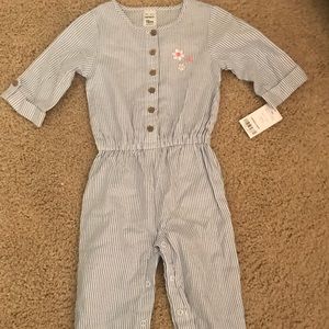 Carter’s baby girl 18 mo romper, NWT